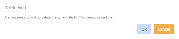 delete alert