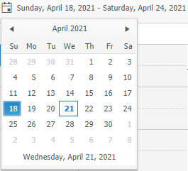 Calendar-options